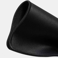 Tapis de souris de jeu en gros avec logo personnalisé imprimé, tapis de souris et de clavier pour gamer, tapis de souris PC noir vierge
