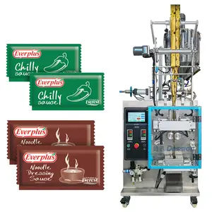 Easy To Use Automatic Sauce Sachet Packing Machine Soy Sauce Packaging Machine Noodle Dressing Chilly Sauce Packing Machine