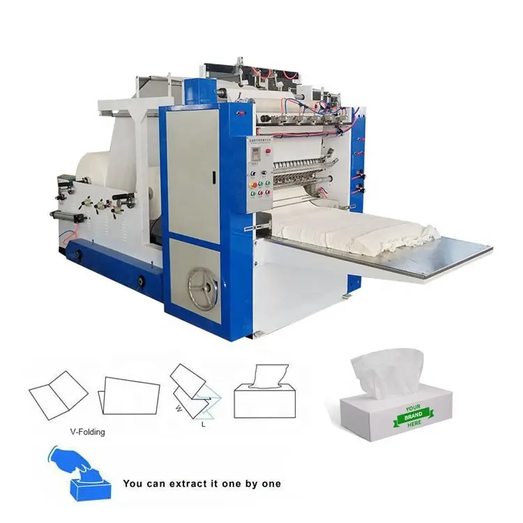 완전 자동 얼굴 티슈 제조기 소형 롤 냅킨 티슈 화장지 만들기 기계 가격