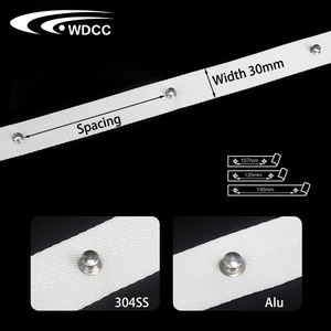 Cinta para Cortinas con Ondas en S 1048P, Riel de Aluminio para Cortinas con Pliegues en S, Riel para Cortinas con Precio de Mayoreo - Product Image 3