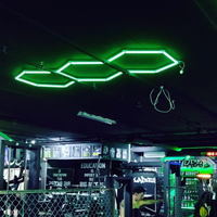 SUEZ Professional Car Care RGB Hexagon Lights LED Workshop Light