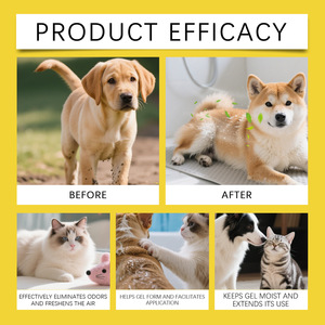 Gel anti-odeurs pour animaux de compagnie, <span class=keywords><strong>d</strong></span>ésodorisant pour chiens et chats, éliminateur <span class=keywords><strong>d</strong></span>'odeurs pour les odeurs <span class=keywords><strong>d</strong></span>'animaux, facile à utiliser, sans danger pour les animaux et rafraîchissant pour l'<span class=keywords><strong>air</strong></span>, longue durée - Product Image 5