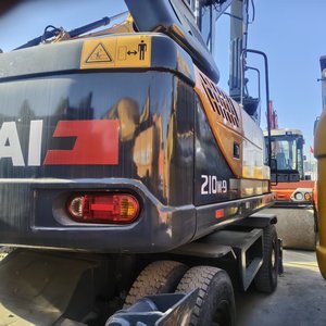 High Quality Korean Original HYUNDAI 210W-9 Wheel Excavator Cummins <b>Engine</b> 21 Ton 2023 <b>Model</b> Low-priced <b>Engine</b> Pump Bearing PLC - Product Image 4