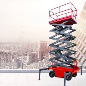 Élévateur à ciseaux électrique 4-18m Skylift aérien 6m 8m 10m 12m 14m élévateur mobile échafaudage élévateur à ciseaux hydraulique électrique - Product Image 2
