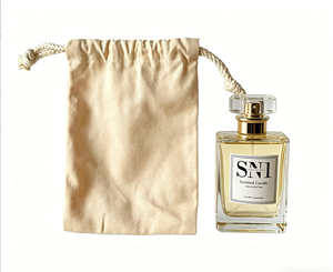 Sac de shopping en sergé de coton avec cordon de serrage, logo de marque personnalisé, différentes tailles, sac à chaussures, sac à main, sac à vêtements, sac anti-poussière, pochette en coton mousseline pour emballage - Product Image 2