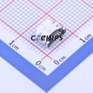 USB-111-B-SU USB Connector SMD Connector ( Connector Type: Micro-B )( Gender: Female )( Mounting Type: Horizontal Mount ) - Product Image 2