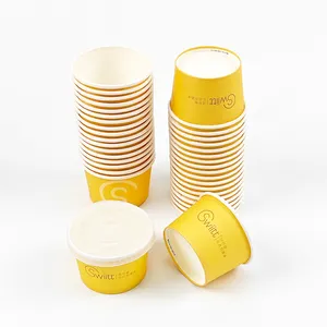 प्लास्टिक कवर अनुकूलन मुद्रण के साथ गर्म कॉफी 8 ऑउंस 12 ऑउंस 16 ऑउंस पेपर अनुकूलित पेय टोगो कप डिस्पोजेबल पेपर कप 500 मिलीलीटर