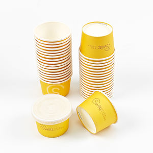 Gobelets en papier jetables à café chaud imprimés sur mesure 8oz 12oz 16oz 500ml tasses <span class=keywords><strong>Togo</strong></span> pour les fêtes pour couvercle en plastique personnalisé - Product Image 5
