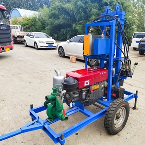 Machine de <span class=keywords><strong>forage</strong></span> de puits à faible coût de 120 m, équipement de <span class=keywords><strong>forage</strong></span> hydraulique pour mines, foreuse portable pour puits <span class=keywords><strong>d</strong></span>'eau - Product Image 3