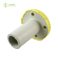 Capuchon de protection à bride jaune DN50, norme DIN, réutilisable