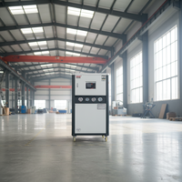 Vente directe usine : Unités de refroidissement industrielles 10 CV à refroidissement par air, système d'eau réfrigérée avec moteur et pompe, haute précision
