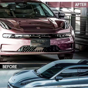 لفة ملصقات ذاتية اللصق للسيارة ملونة تُباع بالجملة بسعر المصنع ، ملصقات ذاتية اللصق من البولي يوريثان الحراري لتزيين السيارة خالية من الفقاعات الهوائية - Product Image 6