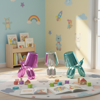Nouvelle lampe de chevet LED moderne transfrontalière à piles, veilleuse d'ambiance créative, lampe décorative chien robot