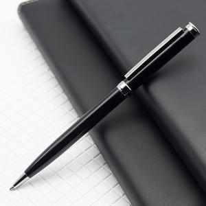 بالجملة أكبر حجم كلاسيكي صغير معدن نحيف تويست قلم طباعة شعار محفور الإعلانات الترويجية أربعة مواسم هيلتون - Product Image 3