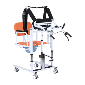 Chaise élévatrice de Transport de Patient hydraulique clouée au lit personnes âgées équipement <span class=keywords><strong>auxiliaire</strong></span> paralysé pour bain de transfert de toilette maison handicapée - Product Image 5