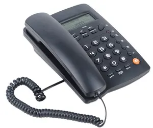 Novo alta qualidade analógico desktop fixo telefone com fio Business home office hotel mesa com fio telefone