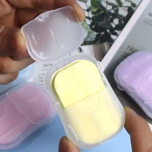 50 Pcs Disposable Portable <b>Soap</b> Sheets, <b>Mini</b> Travel Hand Washing Paper in Box for Outdoor Camping, Hotel and Promotional Gifts - Product Image 3