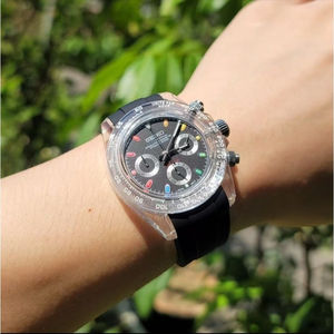 Nouvelle montre <span class=keywords><strong>de</strong></span> Seiko série Dopamine d'été, <span class=keywords><strong>lunette</strong></span> en acrylique, modèle d'été décontracté, mouvement VK63 - Product Image 5