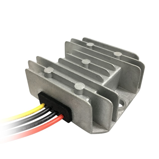 YUCOO  Aluminum Shell 12V 24V  to 5V 10A Buck DC DC Converter