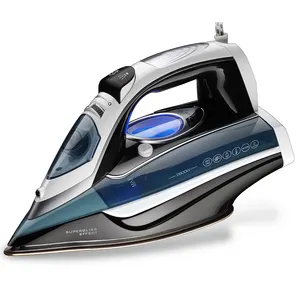 Steam Iron Ceramic Bottom Easy Home Electric Digital Vertical Electric LCD Display Steam Station Iron