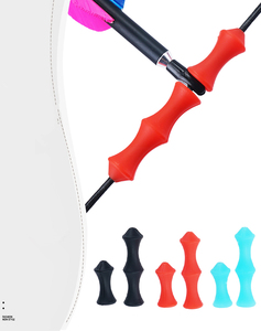 Cupido tiro con arco accesorios <span class=keywords><strong>de</strong></span> protección posicionamiento poste <span class=keywords><strong>de</strong></span> rodillo <span class=keywords><strong>de</strong></span> silicona conveniente y protector <span class=keywords><strong>de</strong></span> dedo <span class=keywords><strong>de</strong></span> arco recurvo rápido - Product Image 2