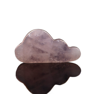 Cristal Natural de Cuarzo Rosa en Forma de Nube, Sistema Solar Colorido, Decoración Creativa para Escritorio, Mini Adorno DIY - Product Image 5