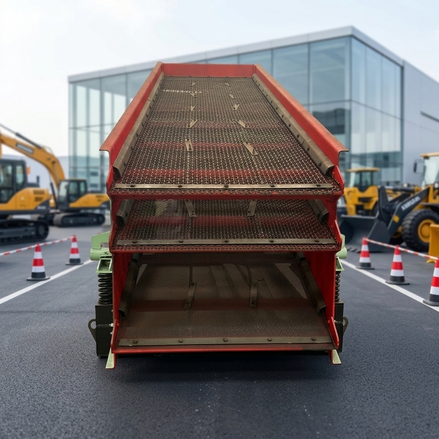 Circular Vibrating Screen Multi Deck Stone Screening Machine for Aggregate and Ore Size Separation