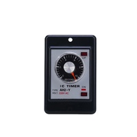 Relais temporisé miniature scellé AC220V/DC12V/24V AH2-Y DPDT 5A