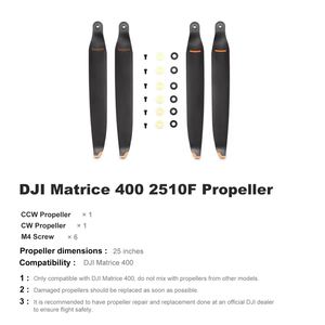 ชุดใบพัดพลาสติกแท้สำหรับ Matrice 400 2510F ขนาด 25 นิ้ว M400 RTK CW รองรับความสูงในการบิน 7000 เมตร - Product Image 2