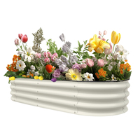 Kit de jardinière surélevée en métal pour potager