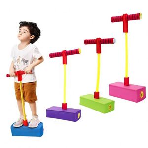 Foam Pogo Jumper <b>Fun</b> Outdoor Toys for Kids 3+ Years Old Gifts for Boys and Girls with Autism Balance Board - Product Image 1