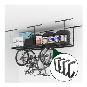 Étagères de rangement en acier métallique sur mesure pour <span class=keywords><strong>plafond</strong></span>, garage, étagères suspendues au <span class=keywords><strong>plafond</strong></span>, étagères de rangement - Product Image 3