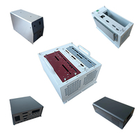Boîtier de serveur personnalisé 19 pouces 1.5u 300mm petit châssis de serveur industriel Atx pour la collecte de données