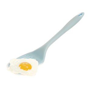 Wide Slot Eco-friendly Non-toxic <b>Silicone</b> Kitchen <b>Tools</b> Patterned Cookware Turner Spatula Hand Grip Dishwasher/Microwave/Oven - Product Image 4