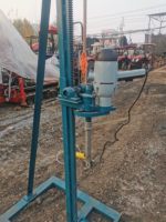 Foreuse de puits d'eau portable compacte à prix compétitif (80m/60m/50m) avec accessoires de tuyauterie de forage