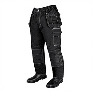 Nuevo diseño, pantalones cargo ligeros personalizados al por mayor, casuales, de color azul claro para hombre, de alta calidad, con múltiples bolsillos, estilo urbano. - Product Image 2