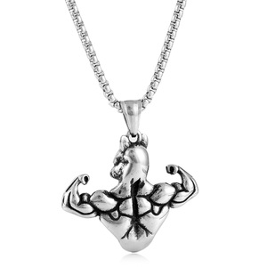 Collar de Acero Inoxidable con Colgante de Toro Monstruo para Hombre, Joyería Temática de Animales, Regalo 2310122 - Product Image 2