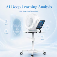 Máquina Analizadora de Piel 3D con Almacenamiento Ilimitado en la Nube, Centro de Datos VIP, Informes Móviles, Simulación de Envejecimiento, IA, 8 Imágenes Inteligentes, Clínica