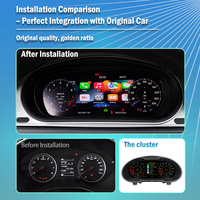 Pour Skoda Octavia 2016-2022, écran LCD numérique, système Linux, CarPlay sans fil, Android Auto, multiples thèmes UI, Plug and Play