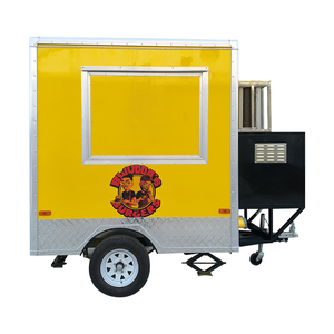 YLROAD Factory Direct Custom Mini <b>Square</b> Food Trailer Compact Mobile Snack Truck for Sale - Product Image 5