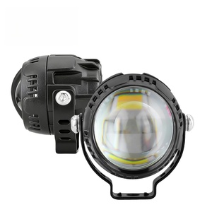 Nuevo Foco LED de 15W para Motocicleta, Doble Color Rojo Demonio, Faros Antiniebla Impermeables MO-238, 2 Años de Garantía para ATV, Coches y Camiones - Product Image 1