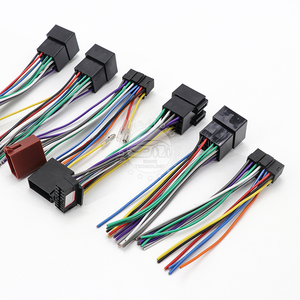 JVC 2017 16 pin Adapter Cáp ISO xe đài phát thanh tương thích với đài phát thanh xe kewnood dây nịt dây điện - Product Image 4