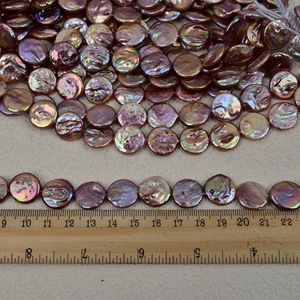 Vente en gros de perles de Mars semi-finies de 13 à 18 mm, perles naturelles en forme de Dabarok pour colliers, offre du fabricant - Product Image 2
