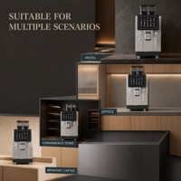 Machine à café expresso en libre-service S900, capacité quotidienne 500 tasses, menu numérique tactile pour les magasins de proximité