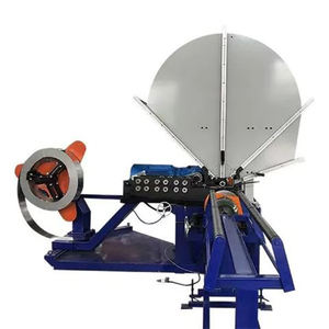 Gran oferta, máquina de fabricación de conductos de aire de ventilación, sistema Hvac de acero galvanizado de ángulo automático redondo - Product Image 1