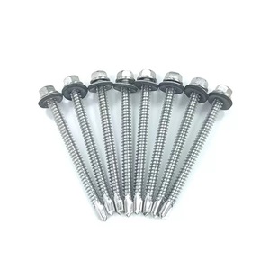 Bibo Yaente Factory Hex Flange Head Self-drilling Self-tapping <b>Screws</b> - <b>Socket</b> Drill Tail Fasteners Also Known as Dovetail - Product Image 2
