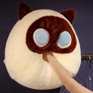 30Cm <span class=keywords><strong>Hot</strong></span> Sale Kawaii Schattige Zacht Pluche Speelgoed Zwart Kat Kussen Knuffel Dier Zwart Pluche Kat - Product Image 5