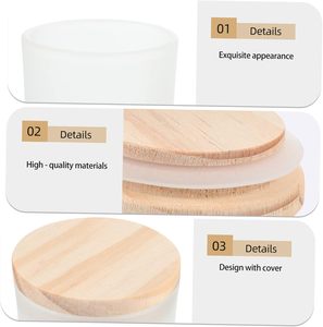 Frascos de Vidrio Redondos de Doble Pared para Velas, de Lujo, Personalizados, de 8oz, 10oz y 12oz, al por Mayor, con Tapa de Corcho y Embalaje en Caja - Product Image 3