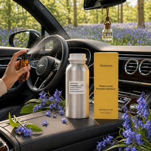 Huile parfumée concentrée Bluebell pour voiture, spray désodorisant premium pour intérieur automobile, 500 ml, vente en gros, marque privée, usine, en vrac - Product Image 1