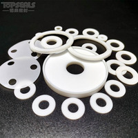 Composants en plastique PTFE résistants aux produits chimiques : Joints, entretoises, bagues de renfort, rondelles à faible friction, personnalisés